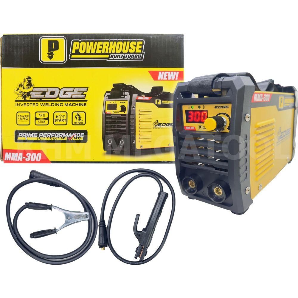 Powerhouse EDGE MMA300 DC Inverter Welding Machine 300A | Powerhouse by KHM Megatools Corp. Powerhouse EDGE MMA300 DC Inverter Welding Machine 300A | Powerhouse by KHM Megatools Corp.